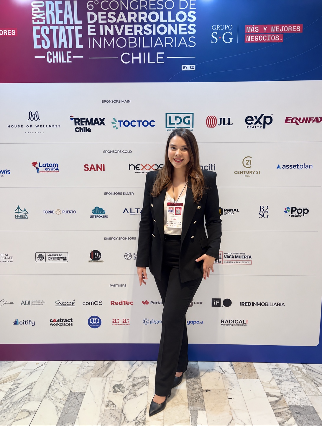 Natalia Ibarra en Expo Real Estate Chile, sexto Congreso de Desarrollos e Inversiones Inmobiliarias